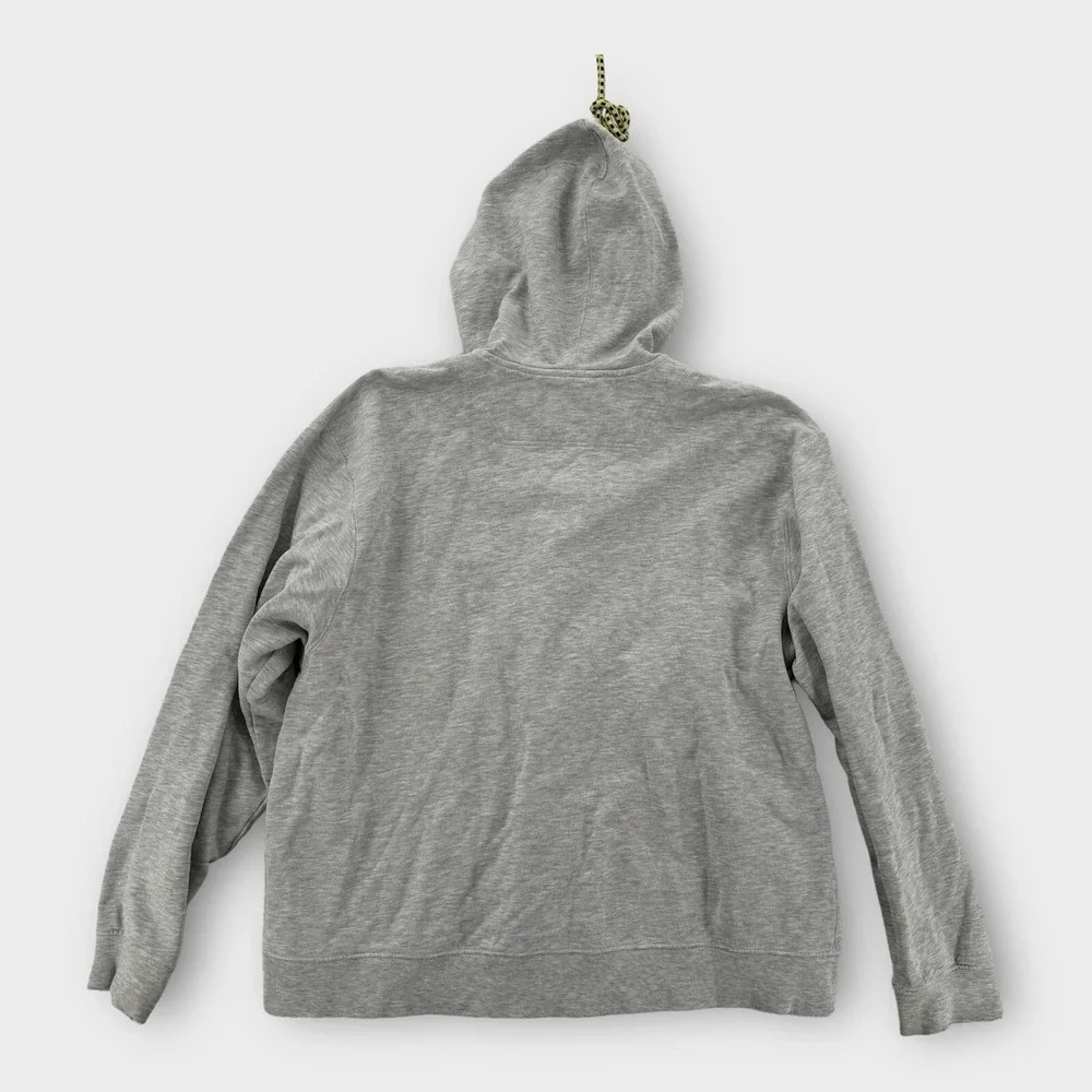 LL Bean Katahdin Sweatshirt Mens XL Full Zip Hoodie Gray Jacket Y2K FLAW‎